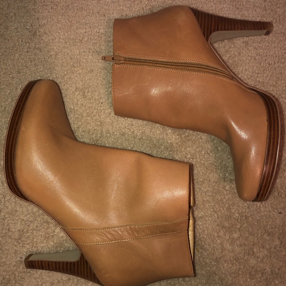 nine west high heel ankle boots